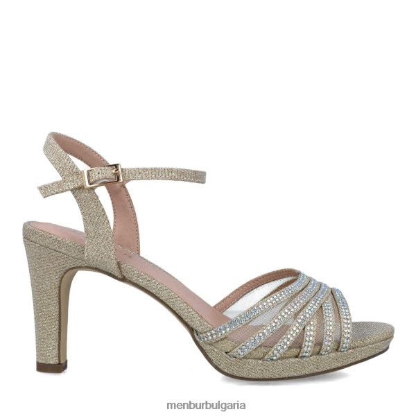 средни и ниски токчета Menbur гошенита злато Жени 086RR41641