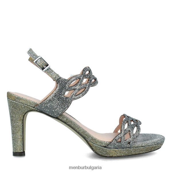 средни и ниски токчета Menbur алтино сиво Жени 086RR41694