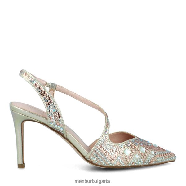 средни и ниски токчета Menbur тарантаска злато Жени 086RR41707