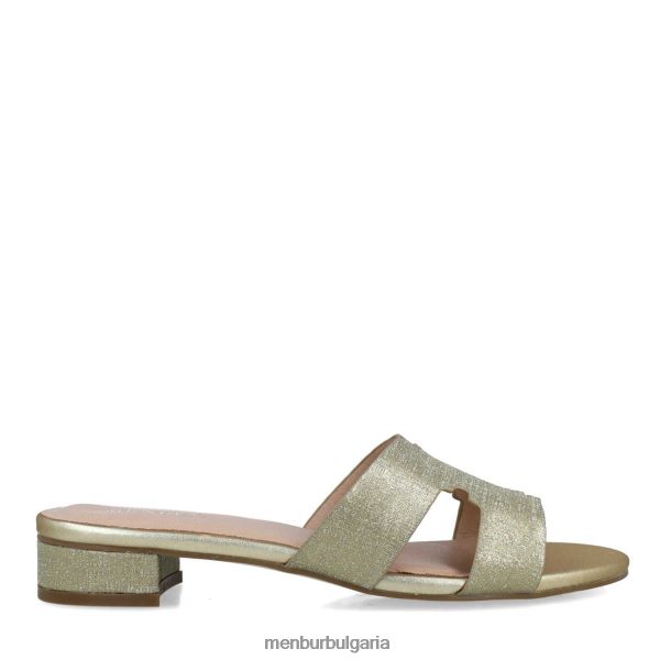 средни и ниски токчета Menbur аполонис злато Жени 086RR41712