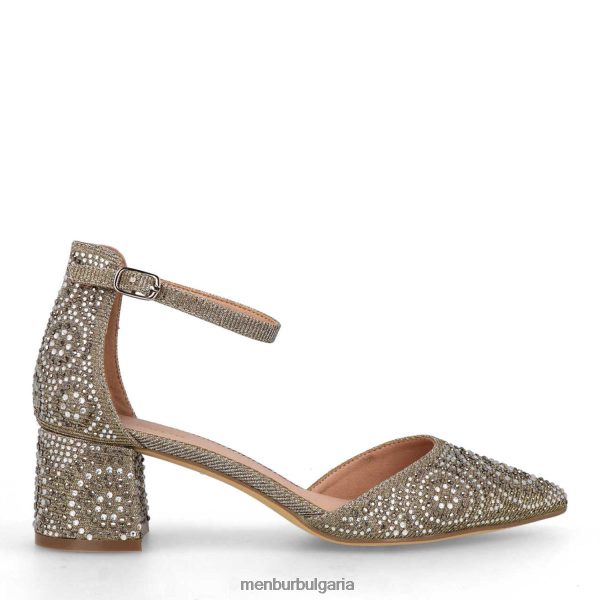 средни и ниски токчета Menbur перино сиво Жени 086RR41744