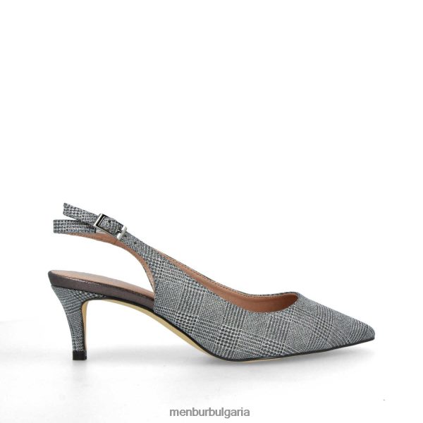 средни и ниски токчета Menbur касталда сиво Жени 086RR41745