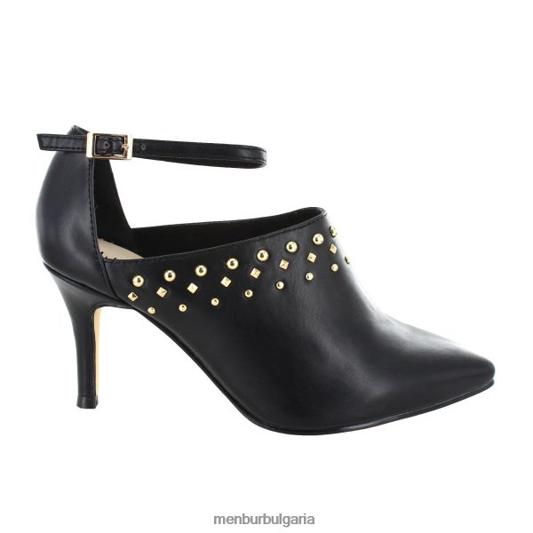 средни и ниски токчета Menbur роян черен Жени 086RR41819