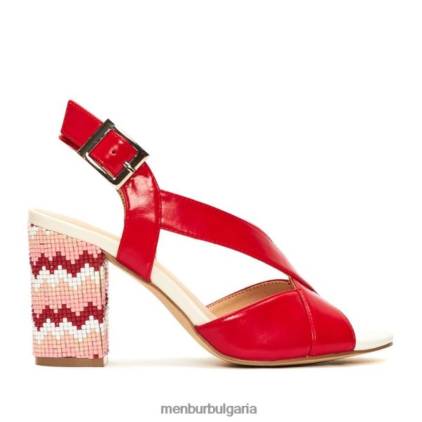 средни и ниски токчета Menbur виснадело червен Жени 086RR42066
