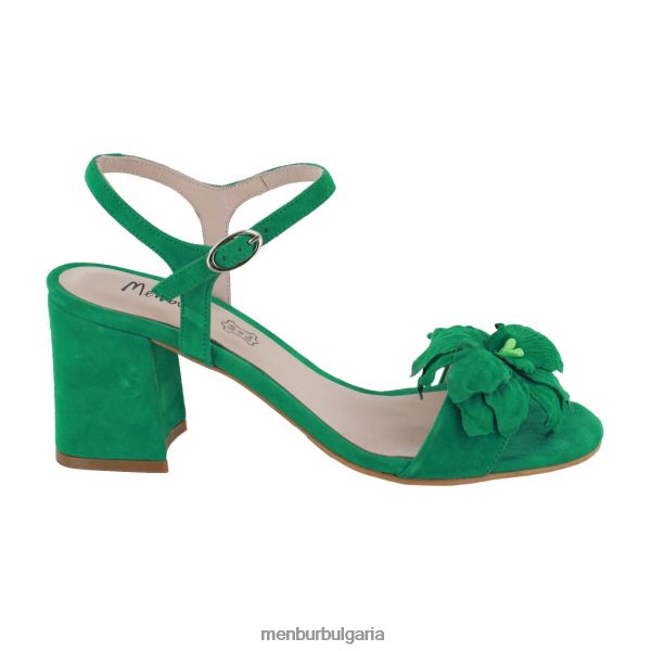 средни и ниски токчета Menbur романа зелено Жени 086RR42084