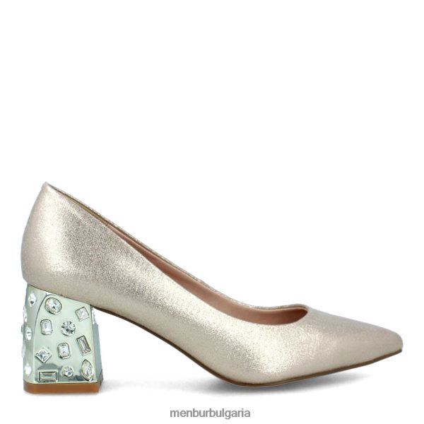 средни и ниски токчета Menbur тарченто злато Жени 086RR42197