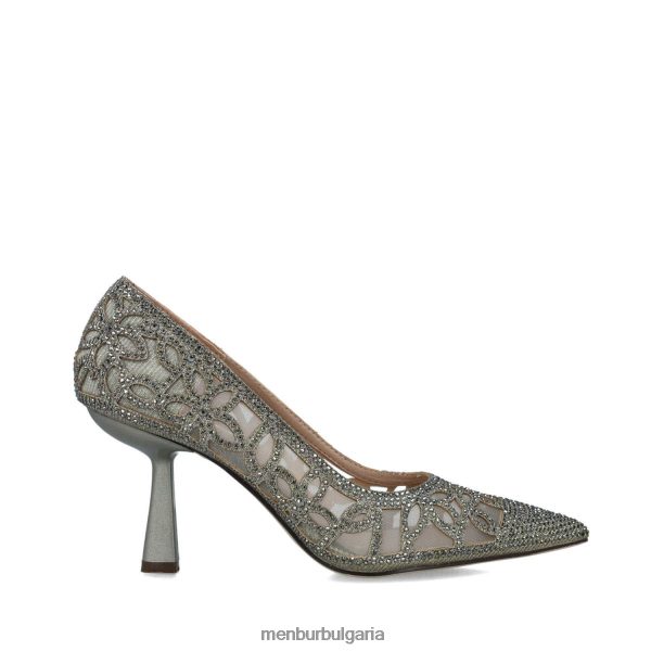 средни и ниски токчета Menbur канопус сиво Жени 086RR45561