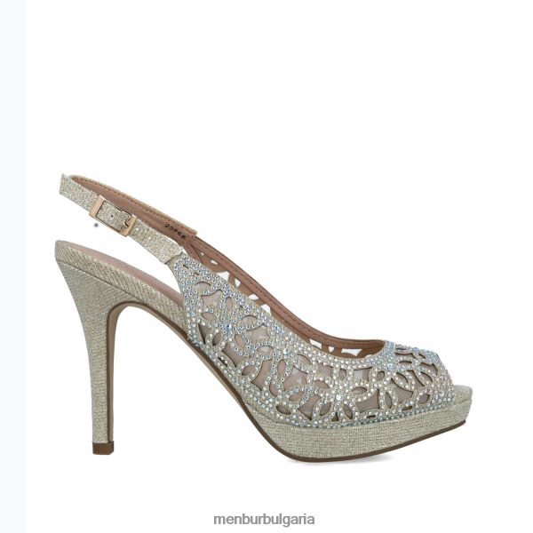 средни и ниски токчета Menbur канопус злато Жени 086RR45571