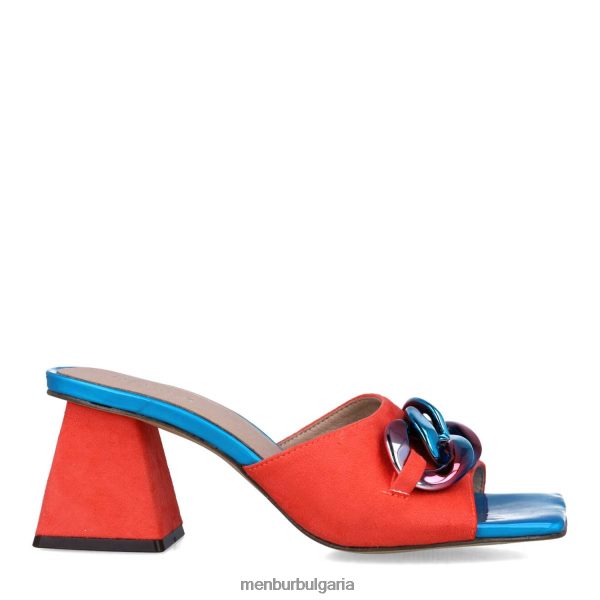 средни и ниски токчета Menbur ретикули корал Жени 086RR45585