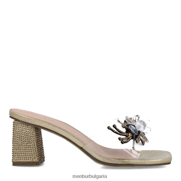 средни и ниски токчета Menbur меланита злато Жени 086RR45652