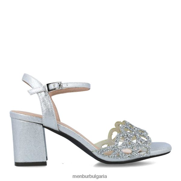 средни и ниски токчета Menbur гросулария сребро Жени 086RR45654