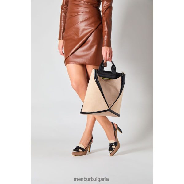 средни и ниски токчета Menbur селенита кафяво Жени 086RR45707