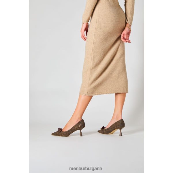 средни и ниски токчета Menbur данбурита кафяво Жени 086RR45709