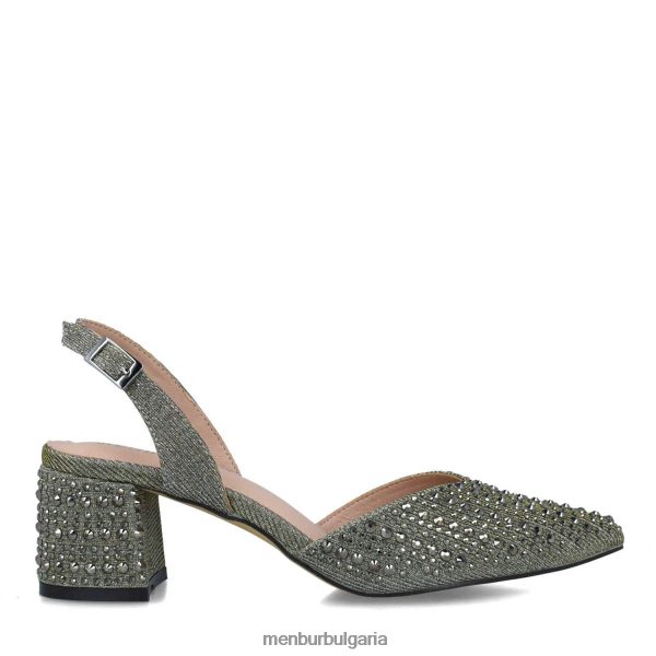 средни и ниски токчета Menbur нете сиво Жени 086RR45752