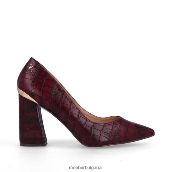 средни и ниски токчета Menbur падула червен Жени 086RR45895