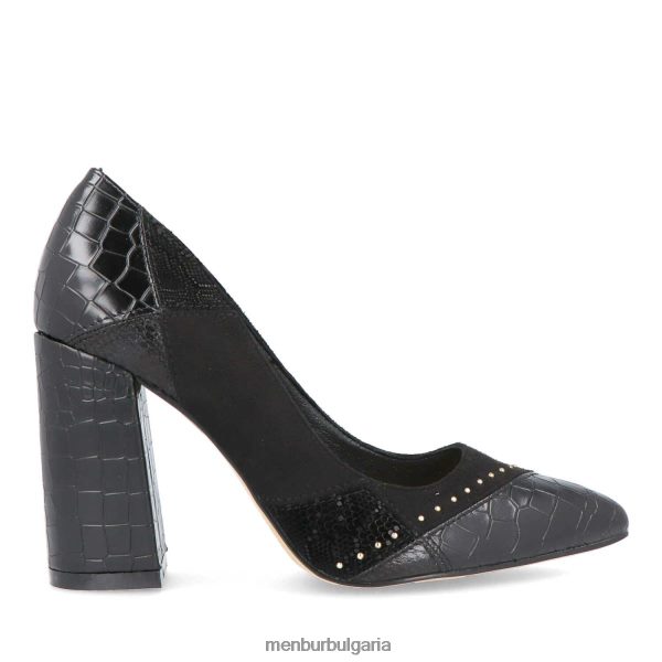 средни и ниски токчета Menbur соргоно 3 черен Жени 086RR42112