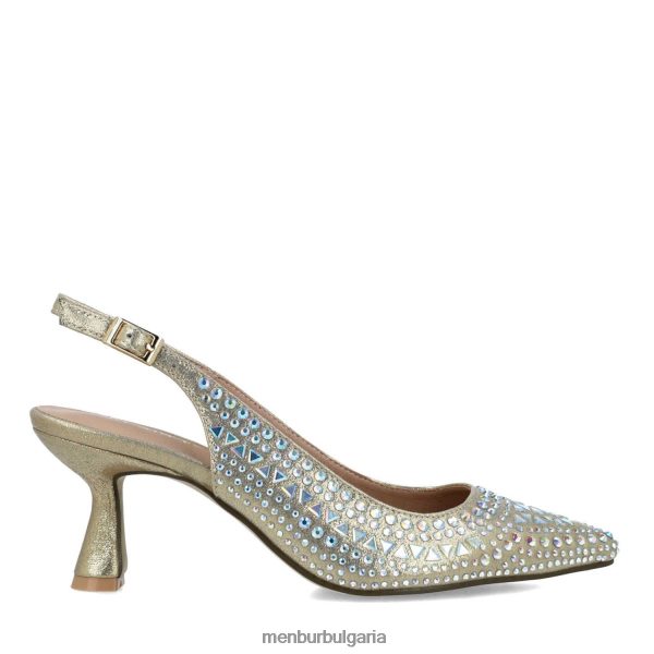 средни и ниски токчета Menbur axinita злато Жени 086RR45636