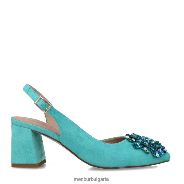 средни и ниски токчета Menbur кученце azul medio Жени 086RR45541