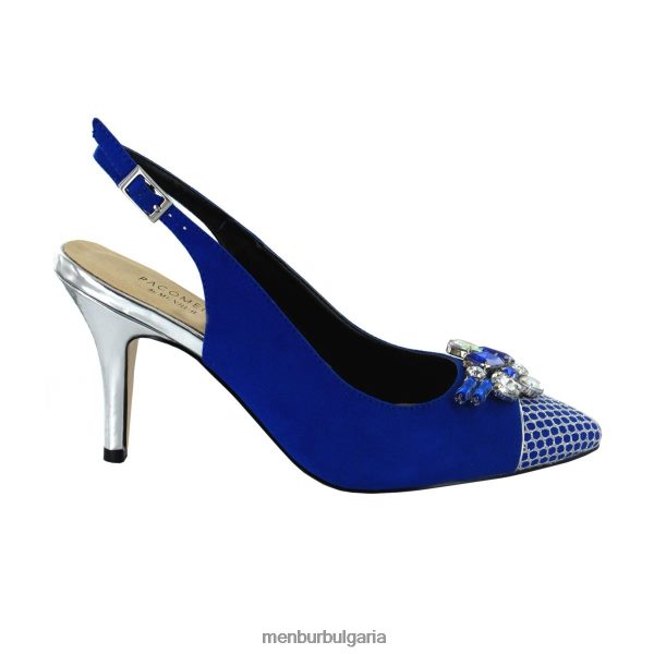 средни и ниски токчета Menbur фауцена azul medio Жени 086RR45972
