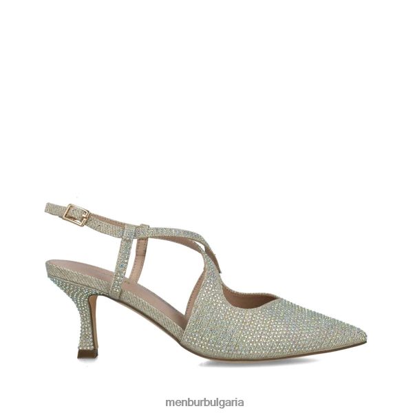 средни и ниски токчета Menbur corvus злато Жени 086RR41605