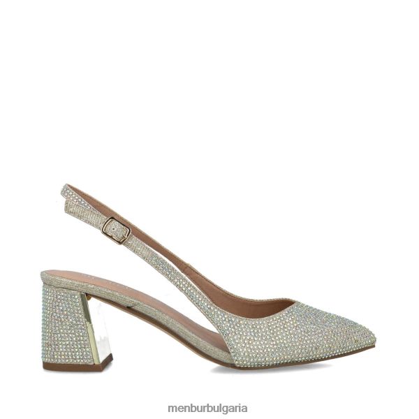 средни и ниски токчета Menbur corvus злато Жени 086RR45557