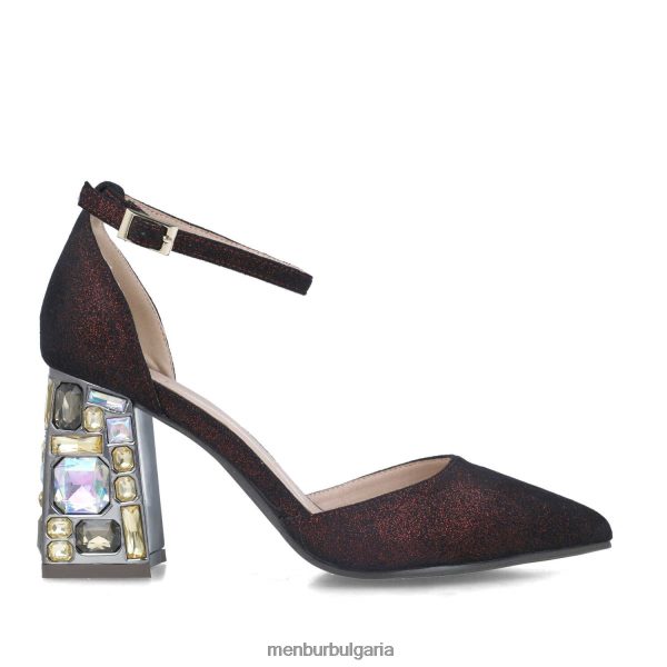 средни и ниски токчета Menbur pietersita червен Жени 086RR45706