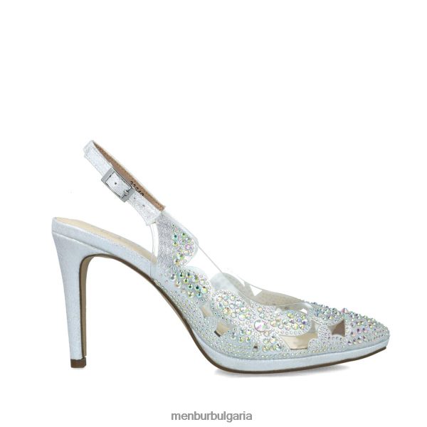високи токчета Menbur antlia сребро Жени 086RR43722
