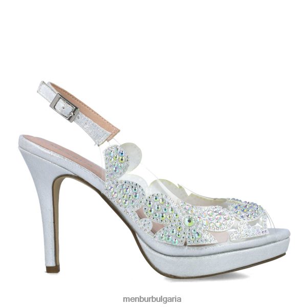 високи токчета Menbur antlia сребро Жени 086RR43748