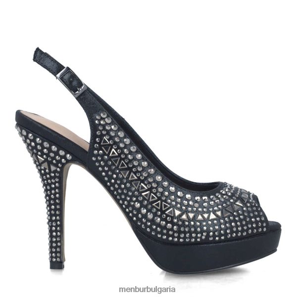 високи токчета Menbur axinita черен Жени 086RR43861