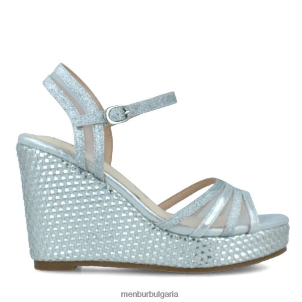 високи токчета Menbur bacemi сребро Жени 086RR44074