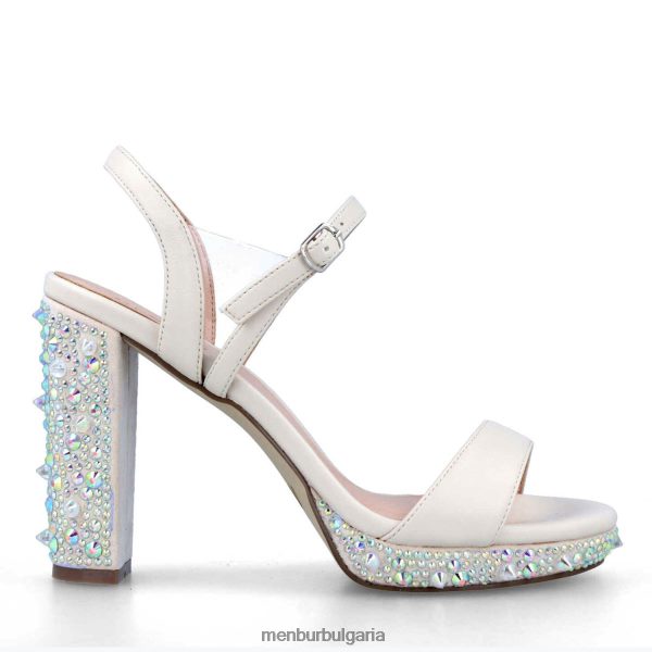 високи токчета Menbur borgiallo бяло Жени 086RR41488