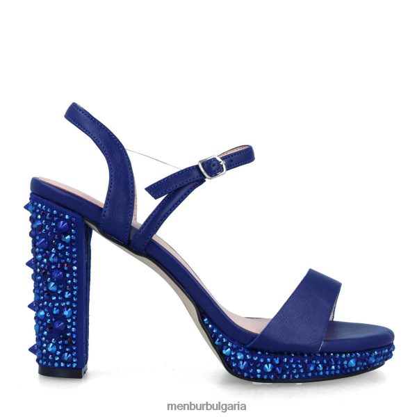 високи токчета Menbur borgiallo azul medio Жени 086RR45360