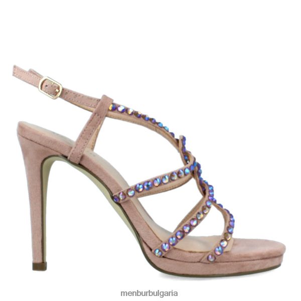 високи токчета Menbur borgosatollo грим розово Жени 086RR44906