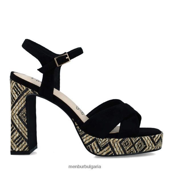 високи токчета Menbur hiades черен Жени 086RR41277
