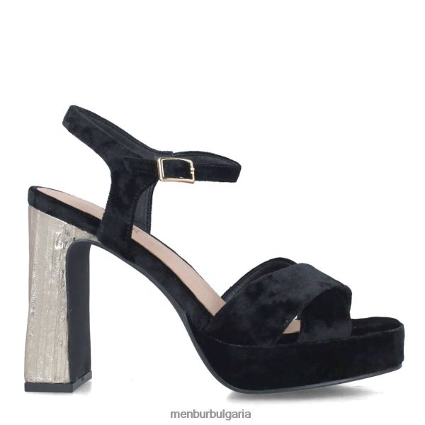 високи токчета Menbur nuummita черен Жени 086RR41309